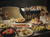 【Lounge＆Diningパーティープラン】スパークリングワインなど30種以上が飲み放題！大満足の冷菜＆温菜＆デザートブッフェ（4名～）
