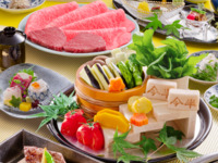 【夏の献立】すだちすき焼天神コース