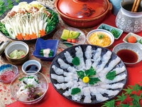 Pike conger shabu-shabu course