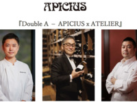 [One-night-only collaboration dinner held on Sunday, June 21st] with an alcohol pairing included.