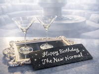 Celebration plate (photo is for illustrative purposes only)
