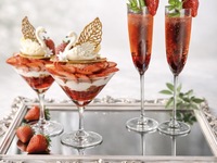 Special Parfait Plate Set "The Swan That Takes on Color"