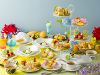 《FIKA AFTERNOON TEA》  [苺×トロピカルフルーツ]Strawberry & Tropical Carnival・【6月～8月】ケーキ、菓子、セイボリーのアフタヌーンティーセット