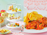 【チキンランチ】Peach Vacances afternoon tea（土日祝）