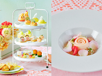 【スペシャリテ付き】Peach Vacances afternoon tea（土日祝）