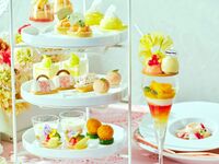 ♥2時間カフェフリー【平日：パフェ付き】～桃とメロンの香り～Peach Vacances afternoon tea