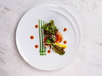 【期間限定特別プラン】春の海幸と山の恵みを味わうWメインディナー