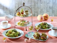 【7～8月】イブニングハイティー「ピーチ」（コーヒー・紅茶飲み放題） 【90分制】