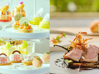 ◇【土日祝・ランチ付】～桃とメロンの香り～Peach Vacances afternoon tea（カフェフリー7/1～）