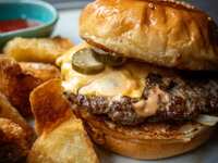 [Lunch] Burger Lunch Set