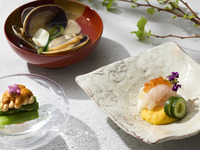 [Private room lunch guaranteed] Enjoy seasonal delicacies nurtured by Hokkaido's rich natural environment with a "Hokkaido Kaiseki" course meal + complimentary welcome drink.