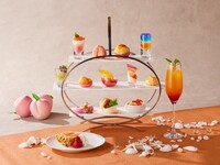 【7/1～9/18】桃のアフタヌーンティー ～サンセット・ピーチ～＋モクテル（平日限定）