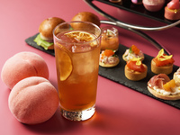 Early Bird 25%OFF! [Online Price] Peach Afternoon Tea + Special Drink 6,750 yen