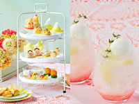 犬同伴【スペシャルドリンク付】Peach Vacances afternoon tea（平日）