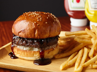 100% Halal Hokkaido Wagyu  Homemade Teriyaki Burger