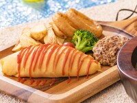 Prepayment required ★ Up to 12 years old  [Lunch] Kids' Omelet Rice Set