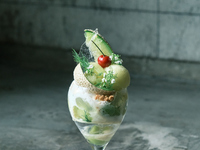 Seasonal Parfait Pairing　-メロン　バニラ　ペルノー-