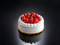 いちごと生クリームのデコレーションケーキ(4号サイズ／12cm)