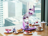 9周年セール【土日祝/WEB20%OFF】コンラッドベア付「Purple Moment (パープル・モーメント)」アサイー＆ベリーアフタヌーンティー