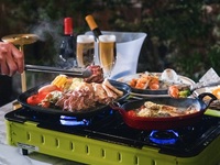 [May and June weekends only! Terrace illumination beer garden plan] ■Illumination Beer Garden B■ ~Popular "Afternoon Appetizer" and 3 main dishes of beef steak, grilled chicken, and sausage! ~Includes all-you-can-drink sparkling wine!