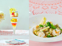 ♥トロピカルサンセットパフェ with ハーゲンダッツ付き！パスタランチセット（食後カフェフリー）