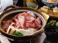 ＜テーブル席＞平日昼限定｜松阪牛すき煮プラン