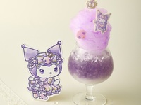 [KUROMI Drink] KUROMI Cotton Trick