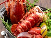 Live lobster & Fillet Beefsteak120g course