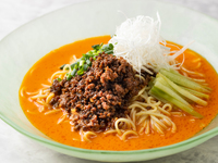 【平日ランチタイム限定】冷やし豆乳担々麺+杏仁豆腐セット