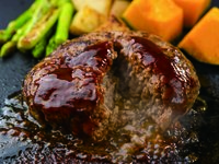 鉄板焼きお子様ハンバーグ