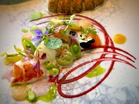 【窓際】（ディナー）期間限定 Menu Homard Nouveau 2026ペアリング付き