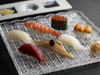 <Omi Beef> Sushi, Shabu-shabu Kaiseki