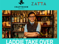 August 21 – One-night only: Guest Shift Event “LADDIE TAKE OVER” by CRAFT ROOM, Ryu Fujii