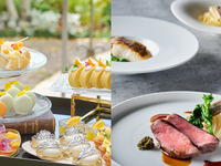 ♦6月平日限定♦おすすめランチ【カフェフリープレゼント】スイーツ8種を選べるデザートワゴン付き＊四季庭オリジナルパイ包みスープや鮮魚のグリル、メイン料理を選べるランチ全5品-SHIKITEI-