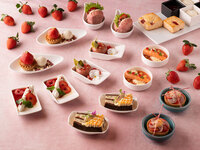 【Official WEB only！】＜Limited days plan＞Strawberry Afternoon Tea Set with Cocktail & Affogato