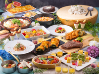 【平日ディナービュッフェ大人/時間制限なし】牛ロースステーキをはじめ、ディナータイム限定のスペシャルメニューも食べ放題