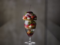 Parfait Bijou® Cerise【¥6,200 (tax not included) with drink】