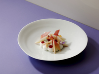 【[July 1-August 31] Dessert Set】 Peach Melba 