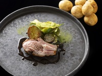 <Dinner Course Terroire> Full course dinner of 8 dishes + mignardises+ after dinner beverages 20%OFF