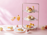 【7/1～8/31】ピーチ＆ティーセレクション アフタヌーンティー+オリジナルカクテル１杯付き (平日)