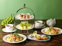 Evening high tea （Free refills of coffee, tea and alcohol）*Sep.–Oct.