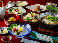 [Summer Only] “FU-RIN” ― Kaiseki with all kinds of long dishes (Pike conger, Conger eel, and Eel).