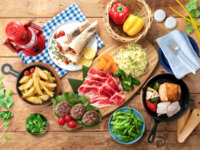 (여름)【평일 달~목】팝스타 BBQ 플랜(소프트 드링크 무제한)