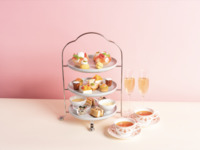 Private room / Early summer citrus afternoon tea / Free drinks included