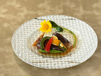 July & August Dinner Course: "Ryugan"