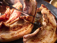 この夏にぴったり！【熟成豚の”ベジアンジュ”サムギョプサルBBQセット】熟成豚と色鮮やかなお野菜が楽しめるサムギョプサルBBQセット♪