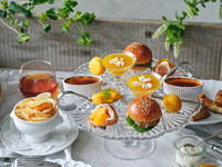 [Summer Limited] SUMMER FRUIT Afternoon Tea ~Summer Tea Set with Bake Wagon~ + [Includes a celebratory Champagne]