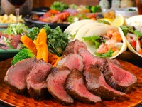 【ビアホールを堪能】夏を満喫☆オージービーフステーキにシーフードも堪能プラン食べ飲み放題付