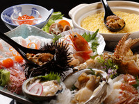 Sea urchin shabu-shabu course "Gold"