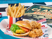 ★平日★アメリカンポップランチ　お子様プレート〈３歳以下〉